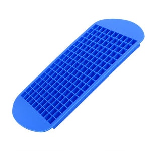 Ice Cube Tray 160 Grids 1X1cm Silicone Fruit Ice Cube Maker DIY Creative Small Ice Cube Mold Square Shape Kitchen Accessories
